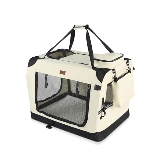 VOUNOT Faltbare Hundebox für Reisen
