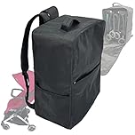 Brogtorl Sac de voyage pour poussette, sac à dos, sac de rangement pour poussette compatible avec Cybex Libelle, GB Pockit+ All-city et GB Pockit+ All-Terraim