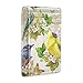 Cute Birds and Blossom Flowers Slim Minimalist Wallet Front Pocket Wallets PU Leather Rfid Blocking Card Wallets for Men Women