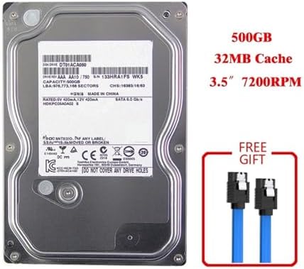 EUVHFPCMR 3.5-Inch Built-in Mechanical Hard Drive SATA3 6Gb/S RPM Buffer - 2