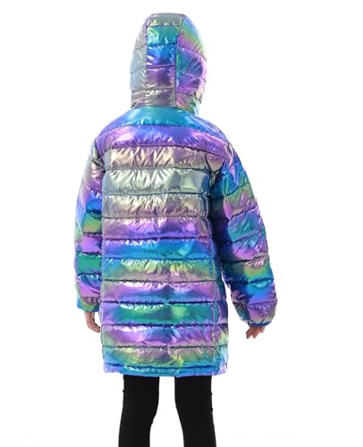 Cutemile 6-12 Years Girls Winter Jacket Long Puffer Coat Water Resistant with Hooded4