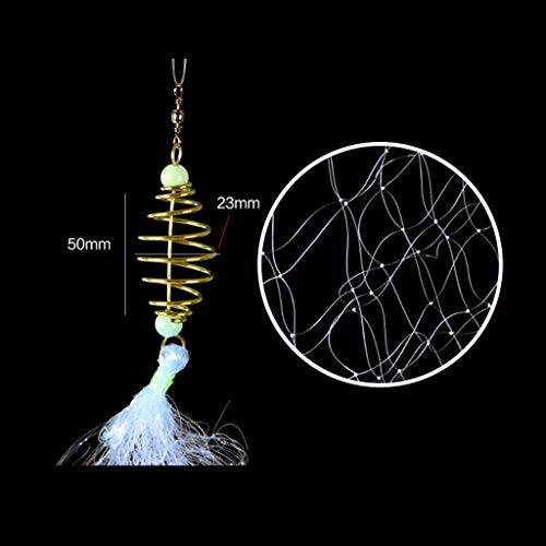 image for Cibee 2PC Fishing Net 5 Mesh/7 Mesh/9 Mesh/11 Mesh/13 Mesh, New Fishin