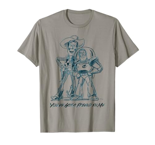 T-shirt Buzz and Woody Disney Pixar idéal pour vos sorties à Disneyland
