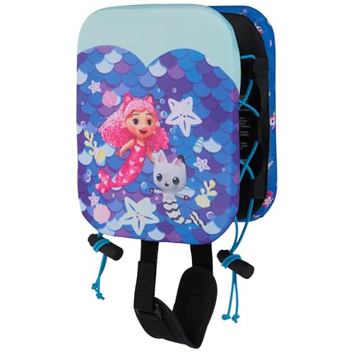 SwimWays Gabby's Dollhouse Power Swimr Outdoor Pool Swim Vest for Kids, Adjustable Kid Pool Float...