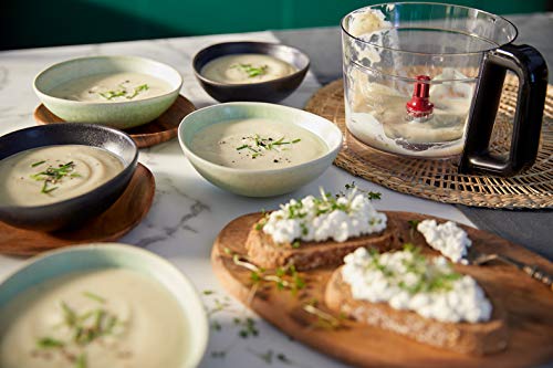 Philips HR7510/00 Viva Collection Keukenmachine, 800 W, 29 functies, 2 l vulcapaciteit, 2-in-1 snijschijf, opzetstuk voor citruspers, zwart - Image 7