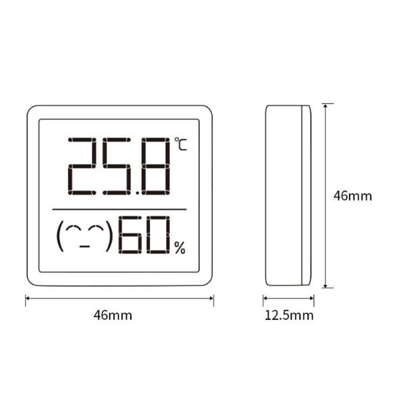 Indoor Temperature Humidity Meter Household Item for Rooms Offices