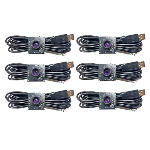 Cámara Autodarts OV9732 GXIVISION USB 720P con seis cables de dos metros para streaming estable