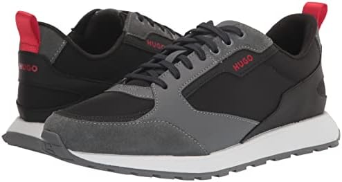 HUGO Colorblock Lace Up Nylon Sneakers | Image 6