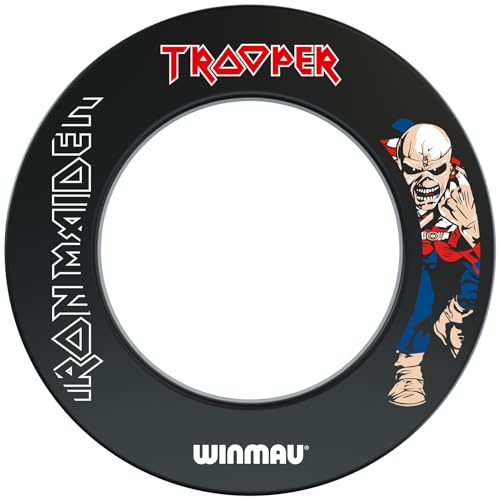 Winmau Iron Maiden Trooper Design Dartscheibe Surround