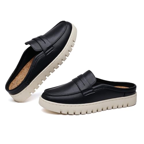 Image of Cvistpieo Womens Comfortable Slip On Loafers Indoor Outdoor Business Casual Mules Shoes for Women