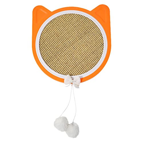 Almofadas de arranhão para gato, tapete de polimento com garras de gatinha com ventosas traseiras, p