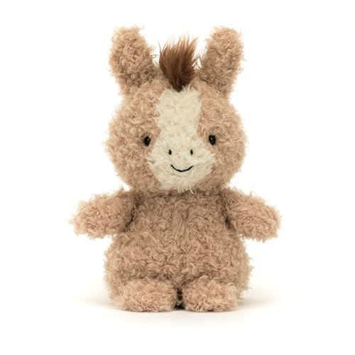 Image of Jellycat Little Horse Stuffed Animal, 7 inches - Horse & Pony Plush Toy - Classic Children's Gift