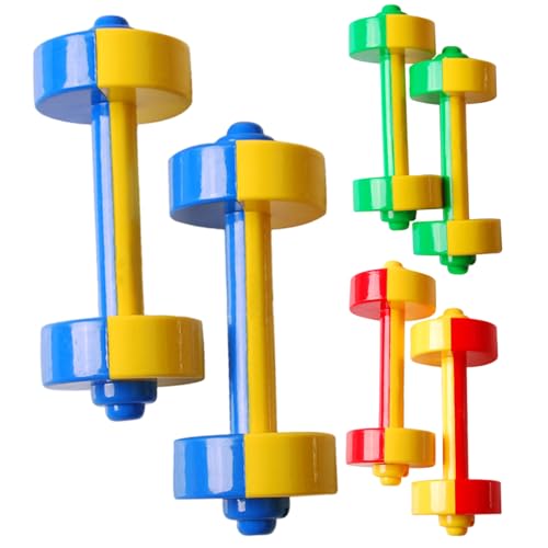 Whyzsjnclg Juego de 3 Pares de Mancuernas para niños de 7, 87 x 3, 15 Pulgadas para niños y niñas, Juego de Pesas Educativo pequeño y Seguro para con Mango ergonómico, Juguetes de Fitness