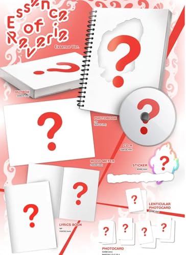 BAEKHYUN Essence of Reverie 5th Mini Album, Photobook Set with CD, Lyrics Book, Photocards, Sticker (Essence Ver)