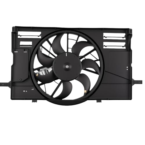 Image of maXpeedingrods Engine Radiator Cooling Fan Assembly fits for Volvo C30 2008-2013, C70 2006-2013, S40 2005-2010, V50 2005-2011, 621274 622090 31261988