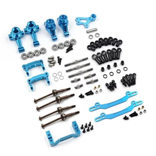 Moyeu C aluminium Tamiya GF-01 kit conversion usiné CNC pièces acier d'élite