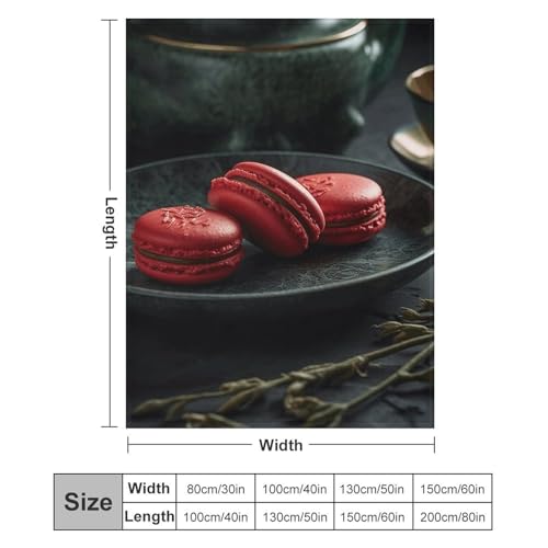 Couverture légère en flanelle macarons | Un cocon de douceur pelucheuse