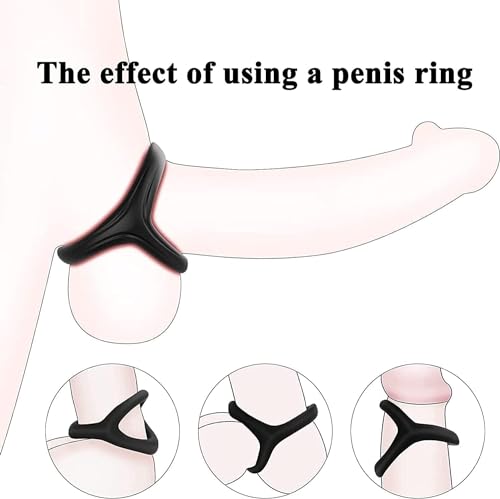 image for Generic Ring for Men for Games Erection Male Silicone Toy Adult Toys S