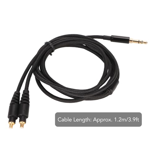 Cable de audio compatible con auriculares ATH MSR7b, 3.5mm, 1.2m miniatura 6