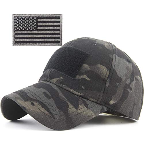 Redsharks Snake Camouflage Camo Baseball Cap With American Flag Usa Tactical Operator Army Military Hat For Shooting Hunting Multicam #TOP1