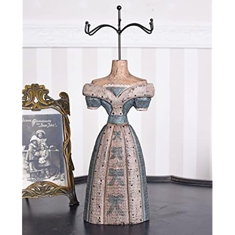 Vintage Jewellery Stand Women's Bust Shabby Chic Antique DLD38 Palazzo Exclusive Cover