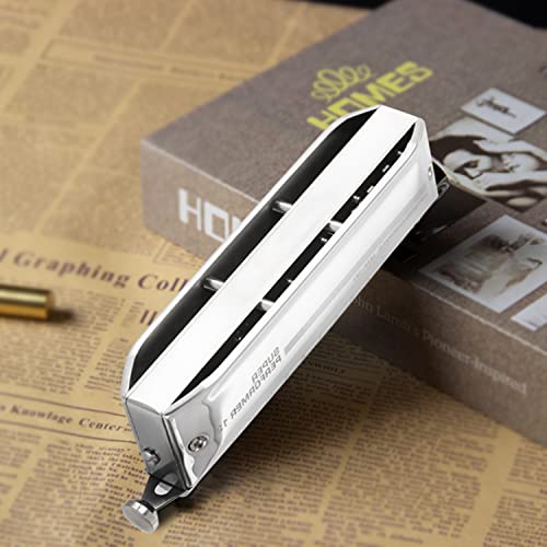 MEIeynt Harmonica, 12 Trous 48 Tons Orgue à Bouche Clé De C Acier Inoxydable Mini Blues Harmonica Cadeau Parfait pour… - Les Beatles, Paul McCartney, John Lennon, RIngo Starr, George Harrison MEIeynt Harmonica, 12 Trous 48 Tons Orgue à Bouche Clé De C Acier Inoxydable Mini Blues Harmonica Cadeau Parfait pour… – Image 5