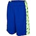 New Balance Boys' Big Performance Short with Logo Side Panels, Pacific/White/Toxic, 18-20