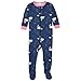 Gerber Baby Girls 4-pack Footed Pajamas And Toddler Sleepers, Dreams Rainbows Pink, 3T US