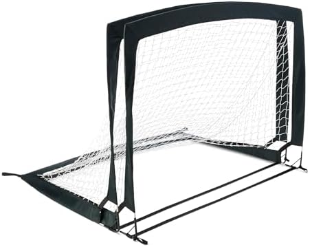 Amazon Basics Portable Pop Up Soccer Goal Net for Backyard Traini...