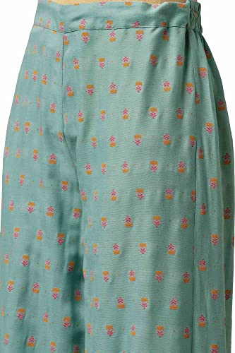 Image of W for Woman Women's Floral Printed Parallel Regular Fit Pants