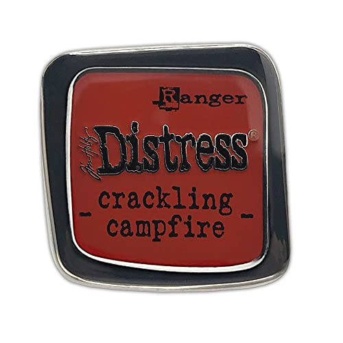 Tim Holtz - Ranger Tim Holtz-Distress Carded-Crackling Campfire, 1 pin