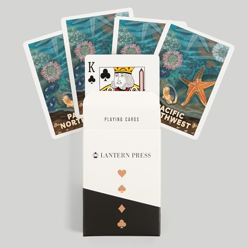 Lantern Press Naipes Pacific Northwest Poker 52 Cartas miniatura 6