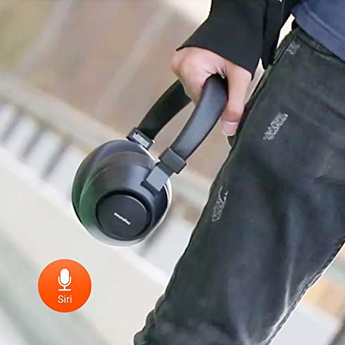 Image of Porodo Soundtec Deep Sound Wireless Over-Ear Headphone - Black