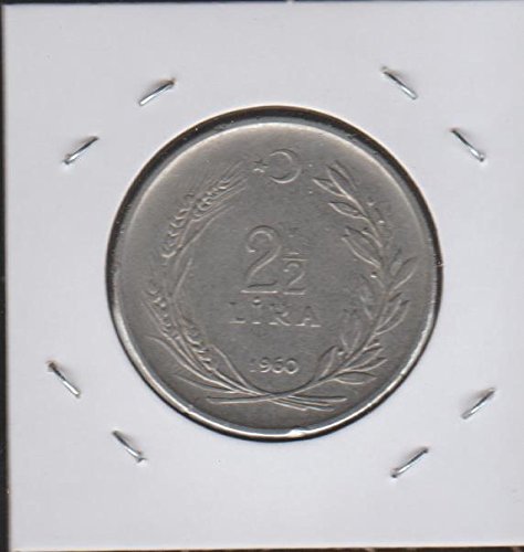 Miniatura 2 de 1960 TR Standing Figure 2 12 Lira Choice Extremely Fine