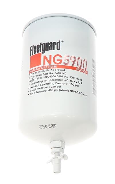 Blue iQ® Fault Code 6958 Diagnostic Procedure 4 Fleetguard NG5900 Compressed Natural Gas (Cng) Fuel Filter L10 G, B&C Natural Gas Version Of 10 Liter Engine, Used With 3893692 S