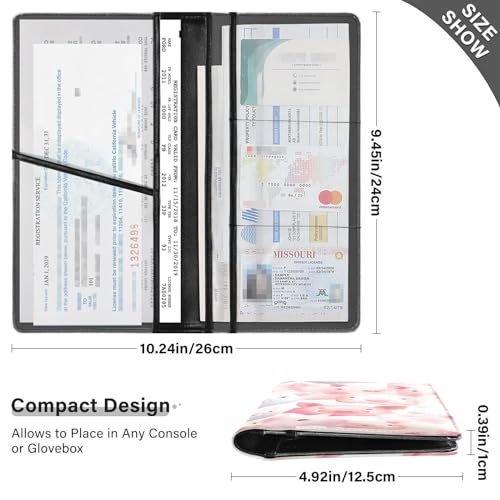 Organizador para documentos de coche PVC miniatura 3