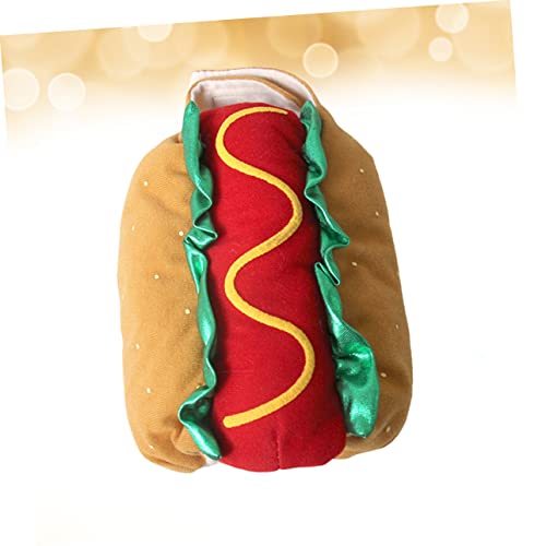 Disfraz de perro Hot Dog para Halloween y Navidad XXS miniatura 5