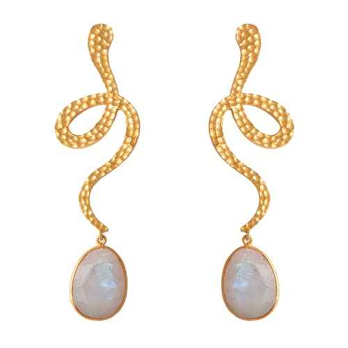 Boucles d'oreilles Thar Blanc anti-allergie pour lobes sensibles