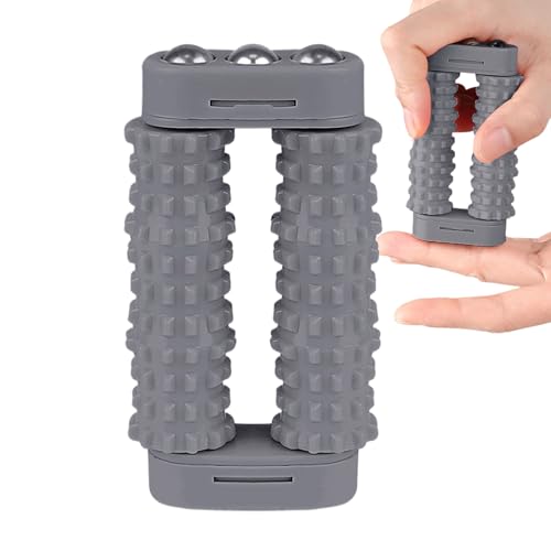 Rodillo Manual para Músculos - Masajeador de Manos - Rodillo para Ejercicio de Palma y Agarre que Mejora Salud Fitness Circulación Muscular Tejidos del Estrés para Hombres Mujeres Uso Diario