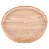 Élégance intérieure sublimée : alliant fonctionnalité et style, le cadre rond de cette horloge murale apporte une touche de sophistication à vos murs grâce à son design épuré. cadre en bois pour horloge. bordure d'horloge murale en bois