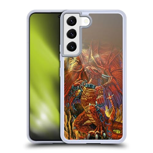 Funda dragón Samsung Galaxy S22 5G carcasa gel flexible suave