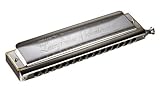 Stimmzungen: 48 Messing Hohner Super Chromonica 270/48 Deluxe – C-Dur.