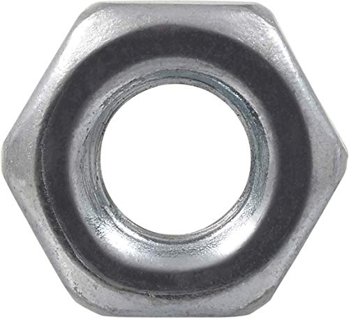 Hillman 140021 Hex Machine Screw Nut,10-24,100-Pack, zinc