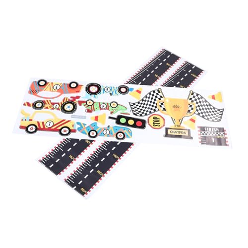 Totority Fun Height Sticker Wall Decals Kids Height Wall Chart Removable Growth Chart Decals