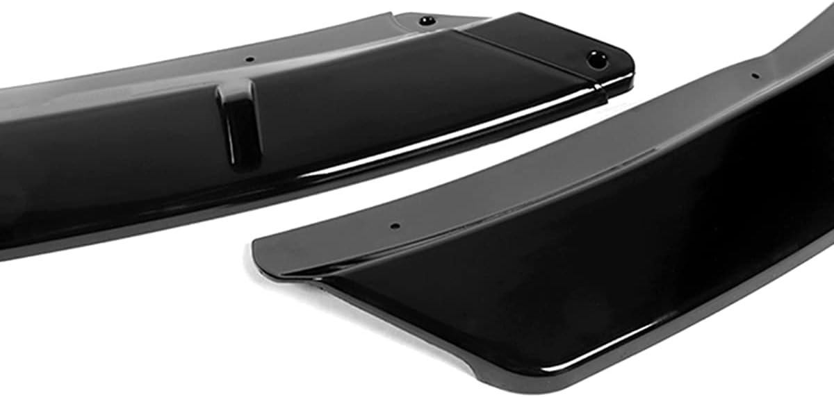 3PCS Front Bumper Lip Kit fit for Compatible with 2015-2017 Toyota Camry, STP-Style Splitter Trim Protection Spoiler, Air-Dam-Chin-Diffuser (Painted Black)