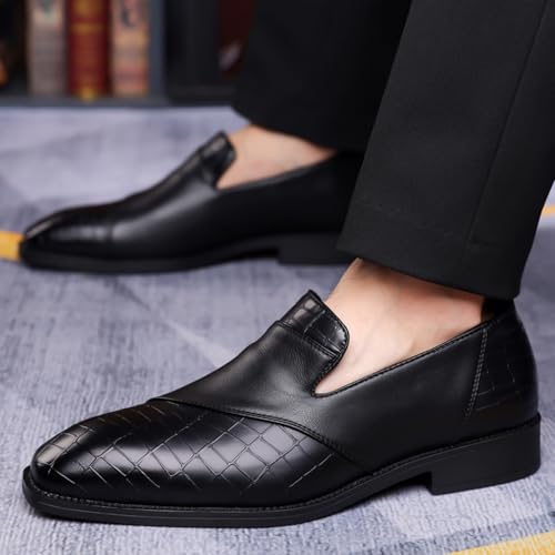 Men's Leather Formal Dress Shoes, Fashionable Casual Loafers —— The First Choice for Formal Occasions and Daily wear2