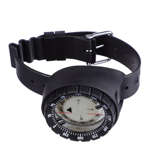 Brújula de pulsera impermeable Tehaux para actividades al aire libre miniatura 1