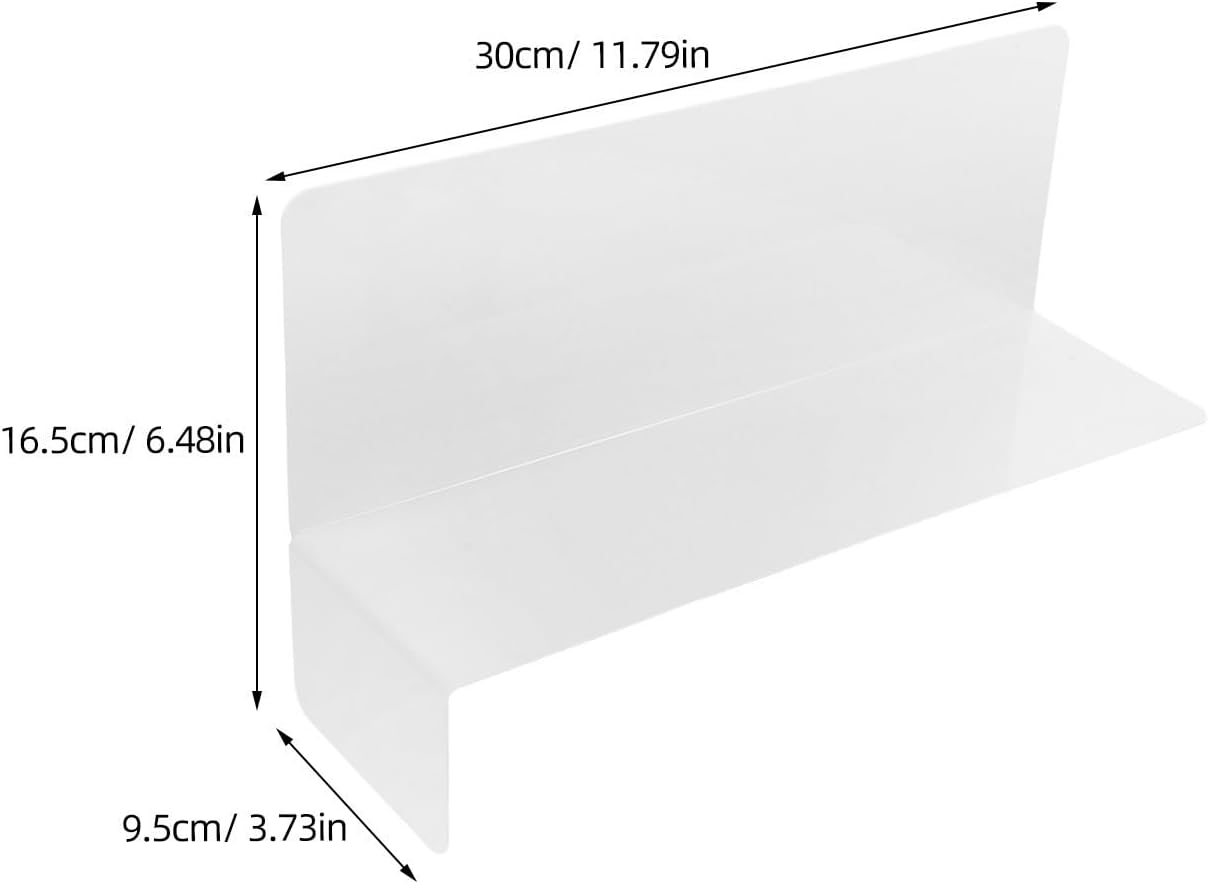 5pcs Shelf Divider Organizer Plastic Partition Plate