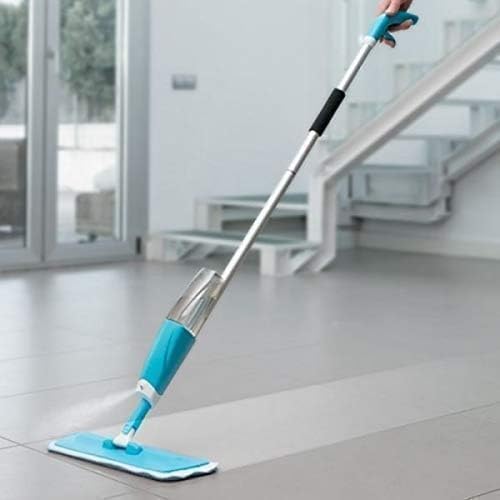 Image of SHUTTLE ART Microfiber Floor Cleaning Spray Mop with Removable Washable Cleaning Pad and Integrated Water Spray Mechanism, 360 Degree Floor Cleaning Mops (Spray mop Set)