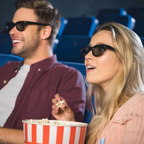 image for Cocar Real 3D Glasses, 6-Pack Circular Polarized Passive 3D Glasses fo